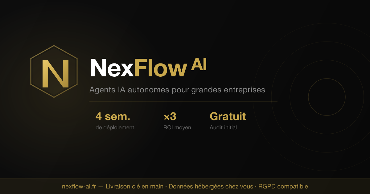 NexFlow AI — Automatisation IA pour Grandes Entreprises | Agents IA sur ...